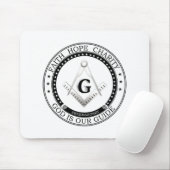 Freemasonsymbool Muismat (Met muis)