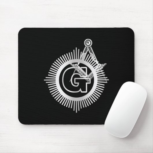 Freemasonsymbool Muismat (Met muis)