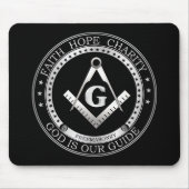 Freemasonsymbool Muismat (Voorkant)