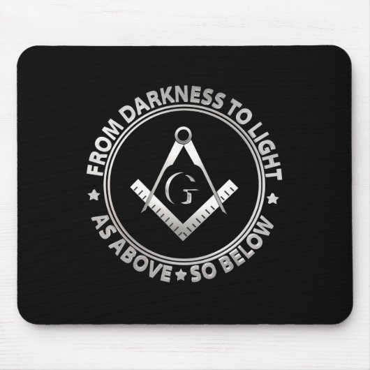 Freemasonsymbool Muismat (Voorkant)