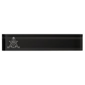 Freemasonsymbool Naambordje (Voorkant)