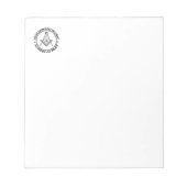 Freemasonsymbool Notitieblok (Voorkant)