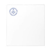 Freemasonsymbool Notitieblok (Voorkant)