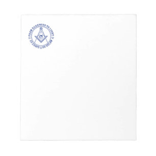 Freemasonsymbool Notitieblok