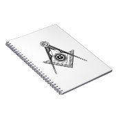 Freemasonsymbool Notitieboek (Rechterzijde)