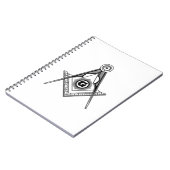 Freemasonsymbool Notitieboek (Linkerzijde)