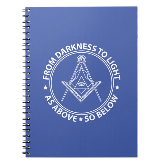 Freemasonsymbool Notitieboek (Voorkant)
