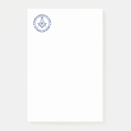 Freemasonsymbool Post-it® Notes (Voorkant)