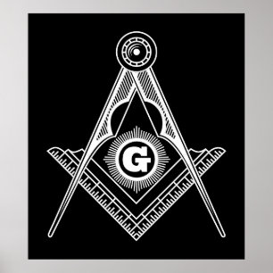 Freemasonsymbool Poster