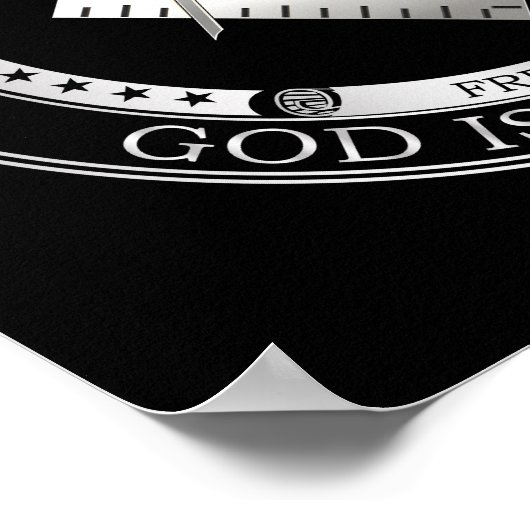 Freemasonsymbool Poster (Hoek)