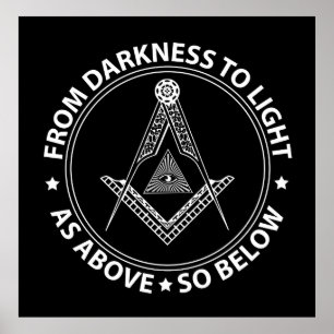 Freemasonsymbool Poster