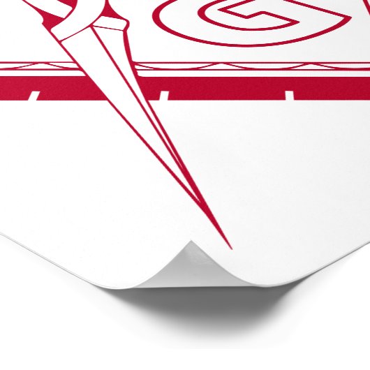 Freemasonsymbool Poster (Hoek)