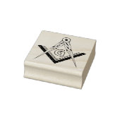 Freemasonsymbool Rubberstempel (Stempel)