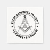 Freemasonsymbool Servet (Voorkant)