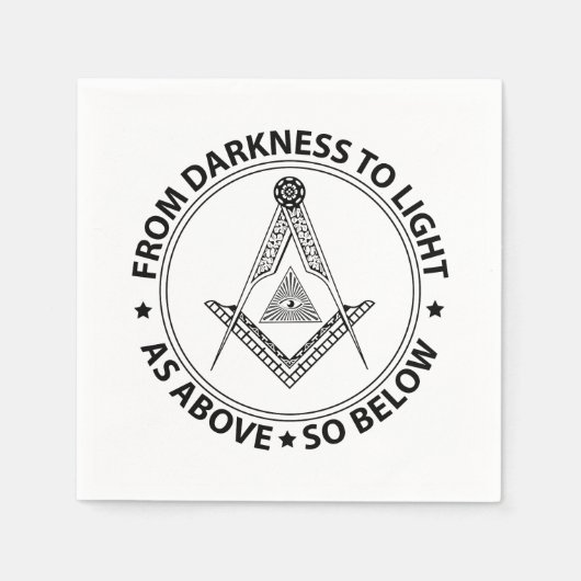 Freemasonsymbool Servet (Voorkant)