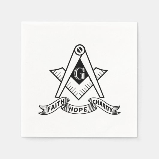 Freemasonsymbool Servet (Voorkant)