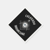 Freemasonsymbool Servetten (Hoek)