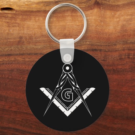 Freemasonsymbool Sleutelhanger (Voorkant)