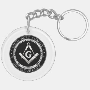 Freemasonsymbool Sleutelhanger
