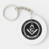Freemasonsymbool Sleutelhanger (Voorkant)