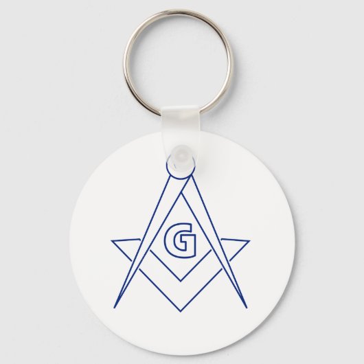 Freemasonsymbool Sleutelhanger (Voorkant)