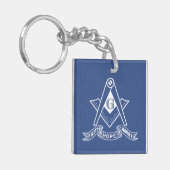 Freemasonsymbool Sleutelhanger (Voorkant Links)