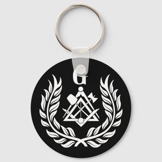 Freemasonsymbool Sleutelhanger (Voorkant)