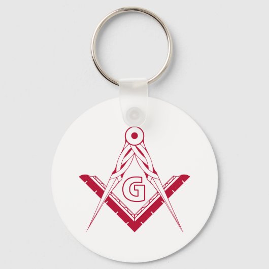 Freemasonsymbool Sleutelhanger (Voorkant)