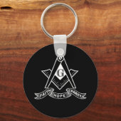 Freemasonsymbool Sleutelhanger (Voorkant)