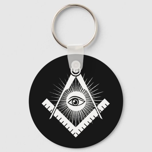 Freemasonsymbool Sleutelhanger (Voorkant)