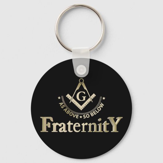 Freemasonsymbool Sleutelhanger (Voorkant)