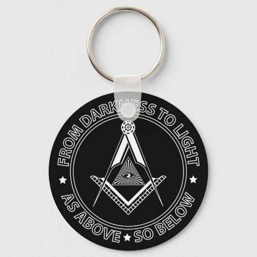 Freemasonsymbool Sleutelhanger (Voorkant)