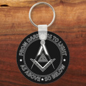 Freemasonsymbool Sleutelhanger (Voorkant)