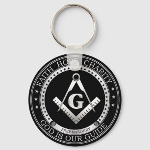 Freemasonsymbool Sleutelhanger