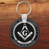 Freemasonsymbool Sleutelhanger (Voorkant)