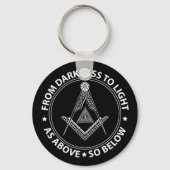 Freemasonsymbool Sleutelhanger (Voorkant)