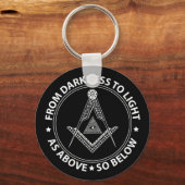 Freemasonsymbool Sleutelhanger (Voorkant)