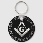 Freemasonsymbool Sleutelhanger (Voorkant)