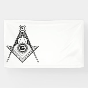 Freemasonsymbool Spandoek
