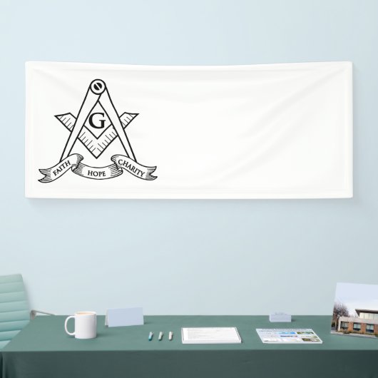Freemasonsymbool Spandoek (Beurs)