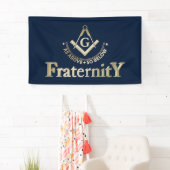 Freemasonsymbool Spandoek (Insitu)