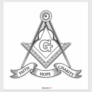 Freemasonsymbool Sticker