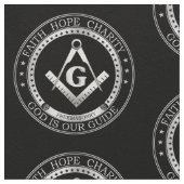 Freemasonsymbool Stof (Close Up)