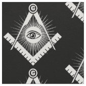 Freemasonsymbool Stof (Close Up)