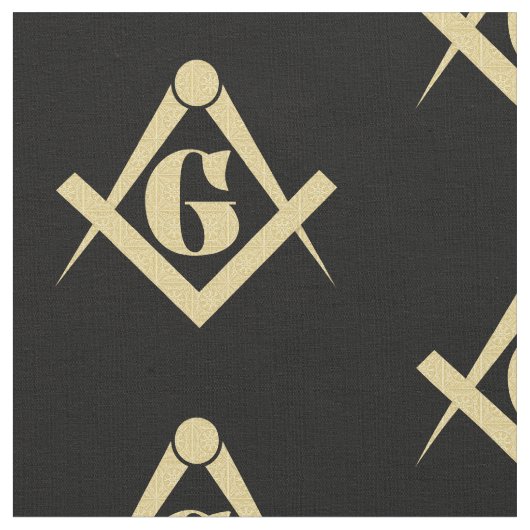 Freemasonsymbool Stof (Close Up)