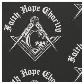 Freemasonsymbool Stof (Close Up)