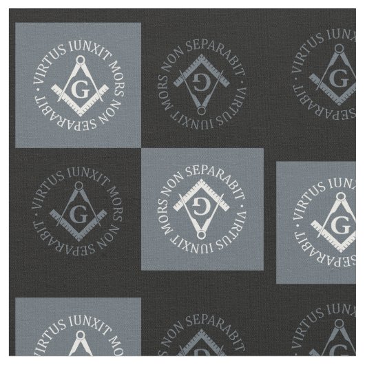 Freemasonsymbool Stof (Close Up)
