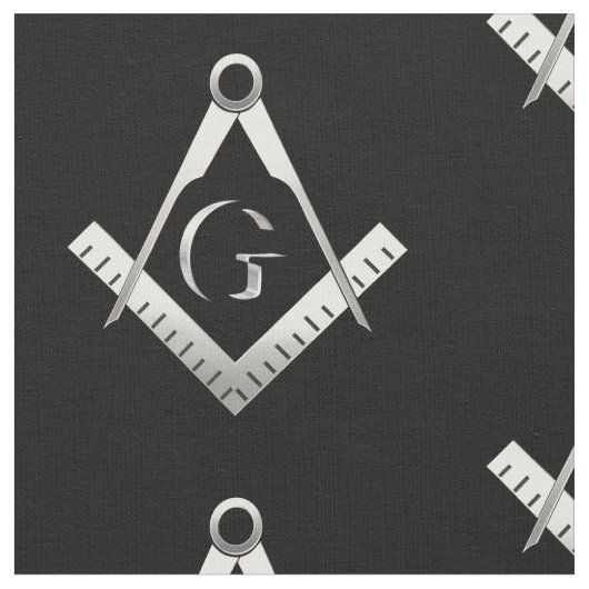 Freemasonsymbool Stof (Close Up)