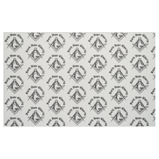 Freemasonsymbool Stof (Fat Quarter)