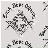 Freemasonsymbool Stof (Close Up)